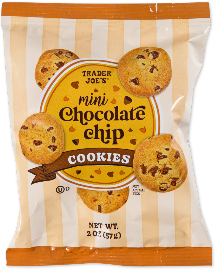 Trader Joe's mini chocolate chip cookies