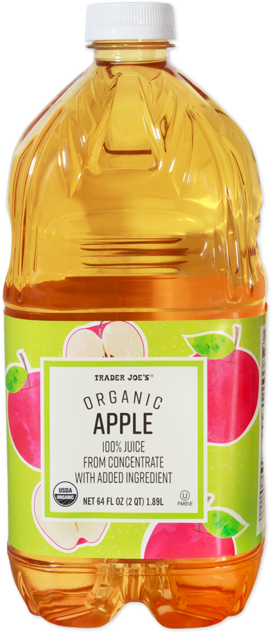 Trader Joe's organic apple juice