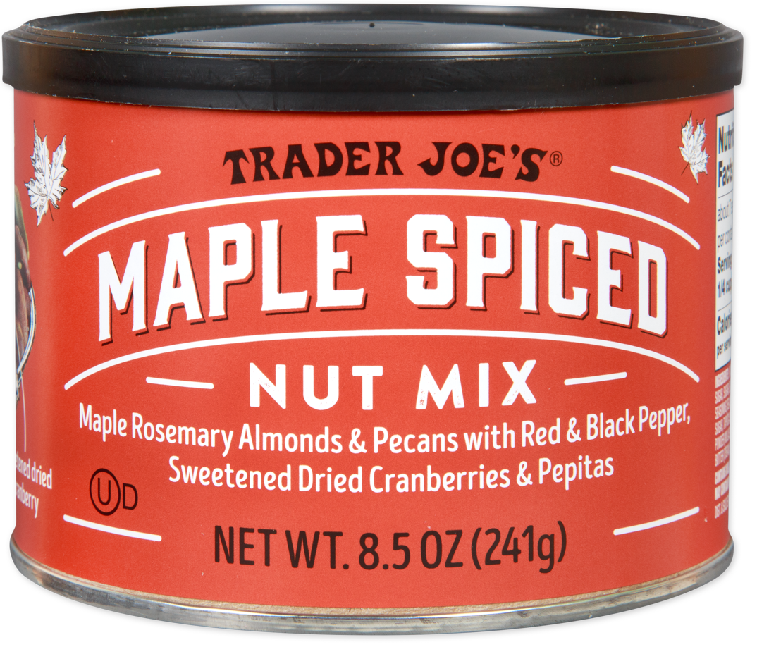 Trader Joe's Maple Spiced Nut Mix kosher snack