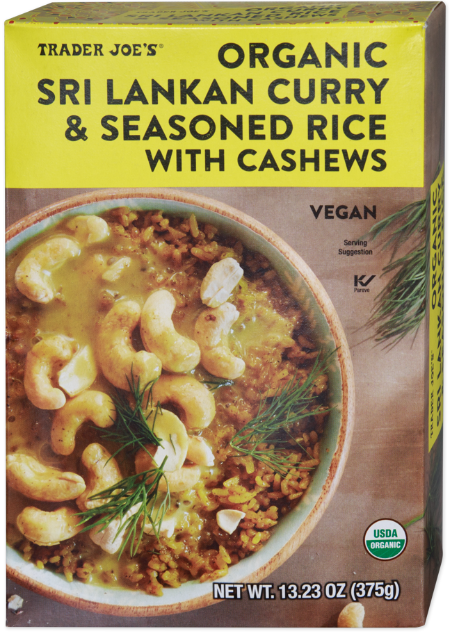 Trader Joe's Organic Sri Lankan Curry & Rice