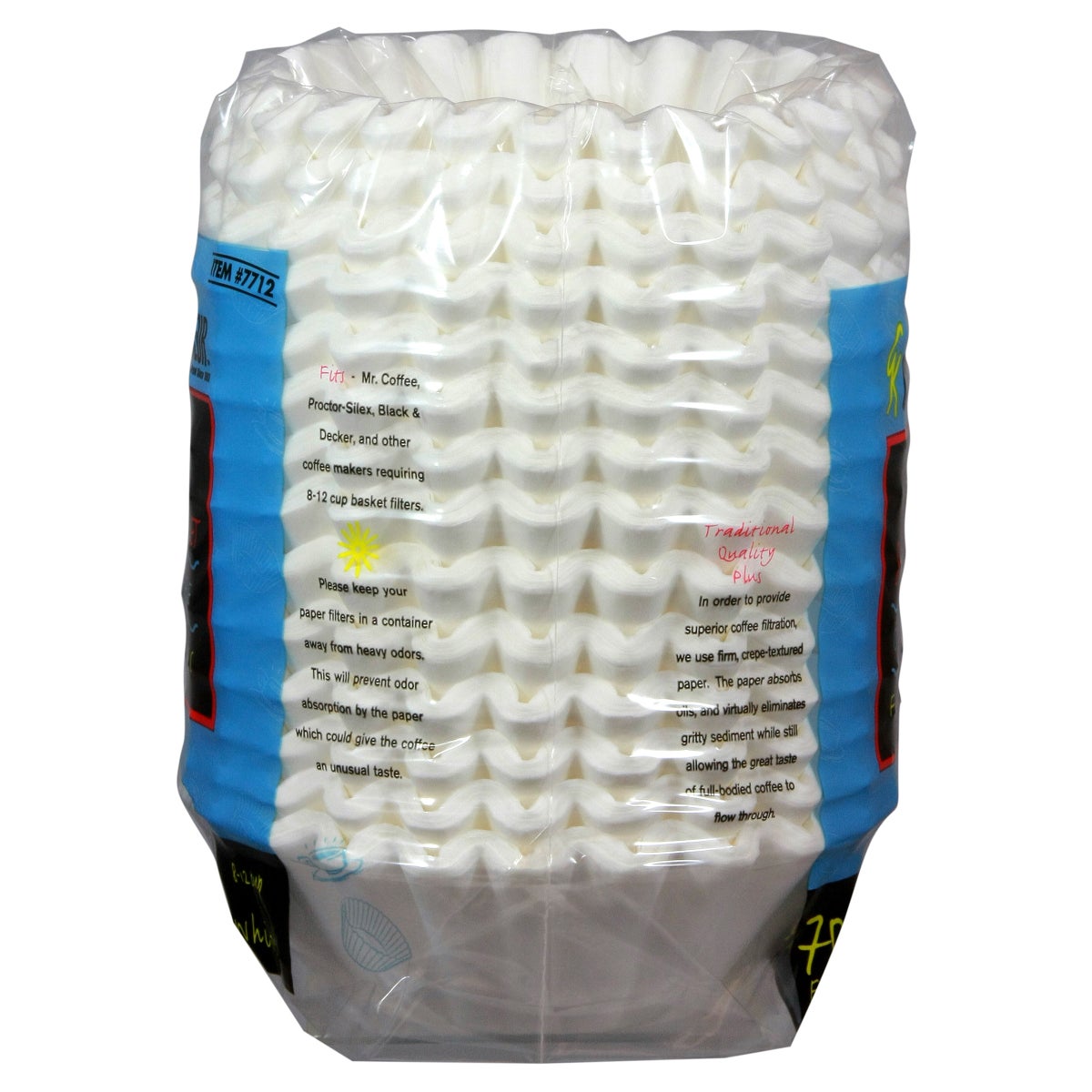 Pack of Connaisseur coffee filters for 8-12 cup makers