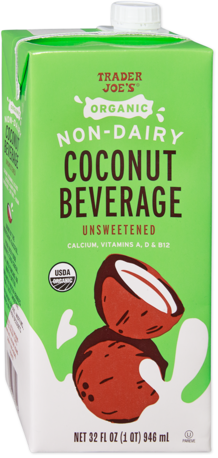 Trader Joe's organic unsweetened non-dairy coconut beverage