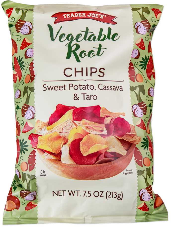 Trader Joe's vegetable root chips snack
