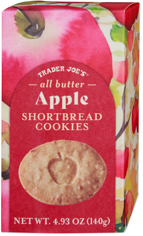 Trader Joe's All Butter Apple Shortbread Cookies