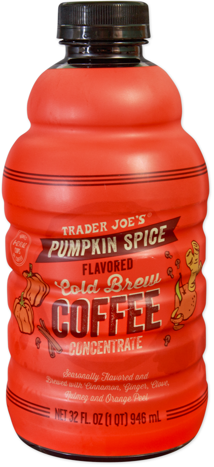Trader Joe's Pumpkin Spice Cold Brew Coffee Concentrate