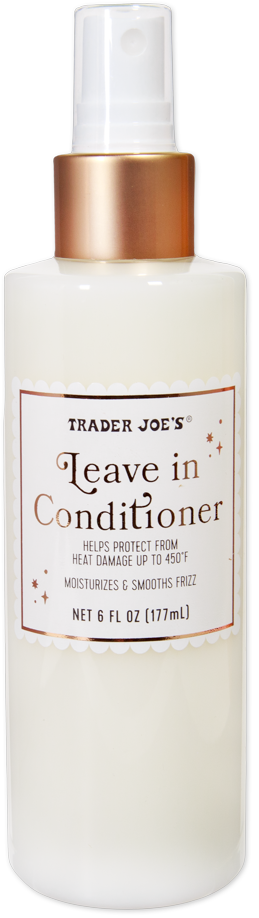 Trader Joe's leave in conditioner bottle