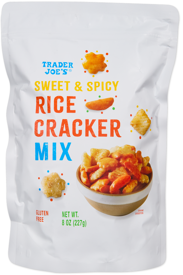 Trader Joe's sweet and spicy rice cracker mix