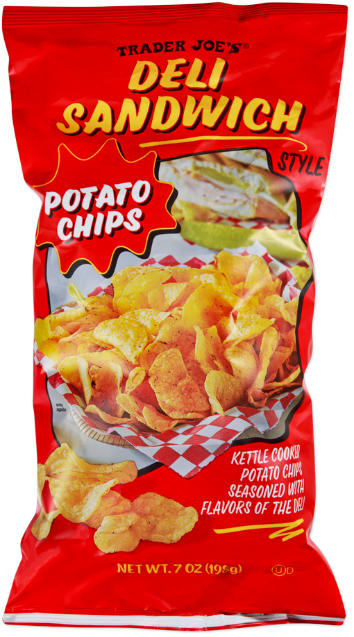 Trader Joe's deli sandwich style potato chips