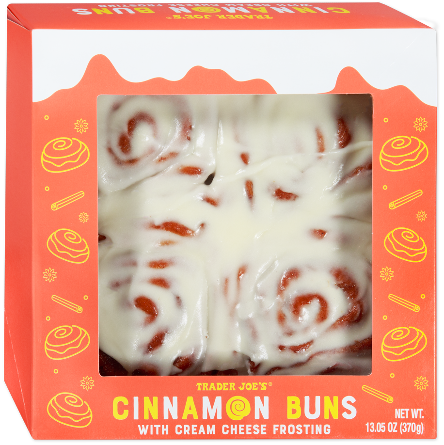 Trader Joe's cinnamon buns bakery treat