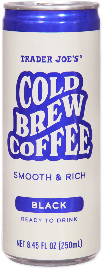 Trader Joe's black cold brew coffee