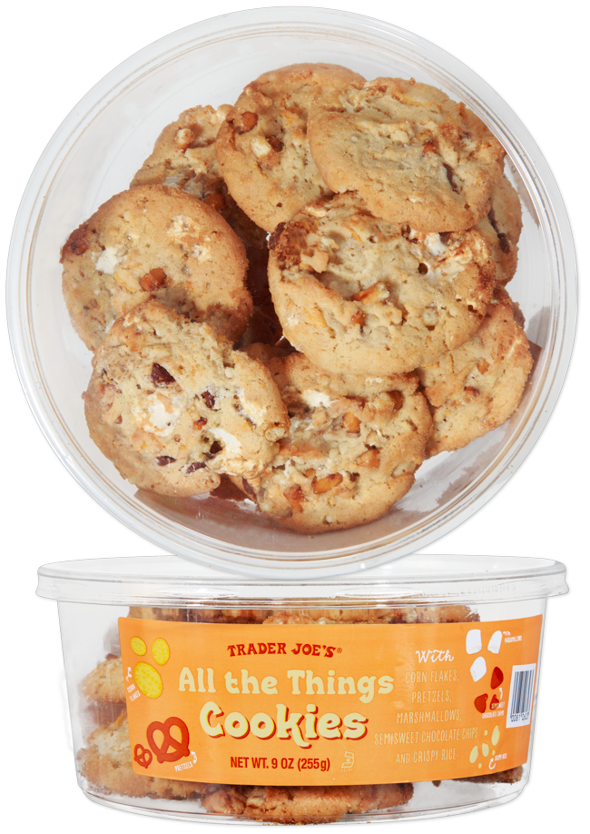 Trader Joe's All the Things Cookies kosher cookie snack