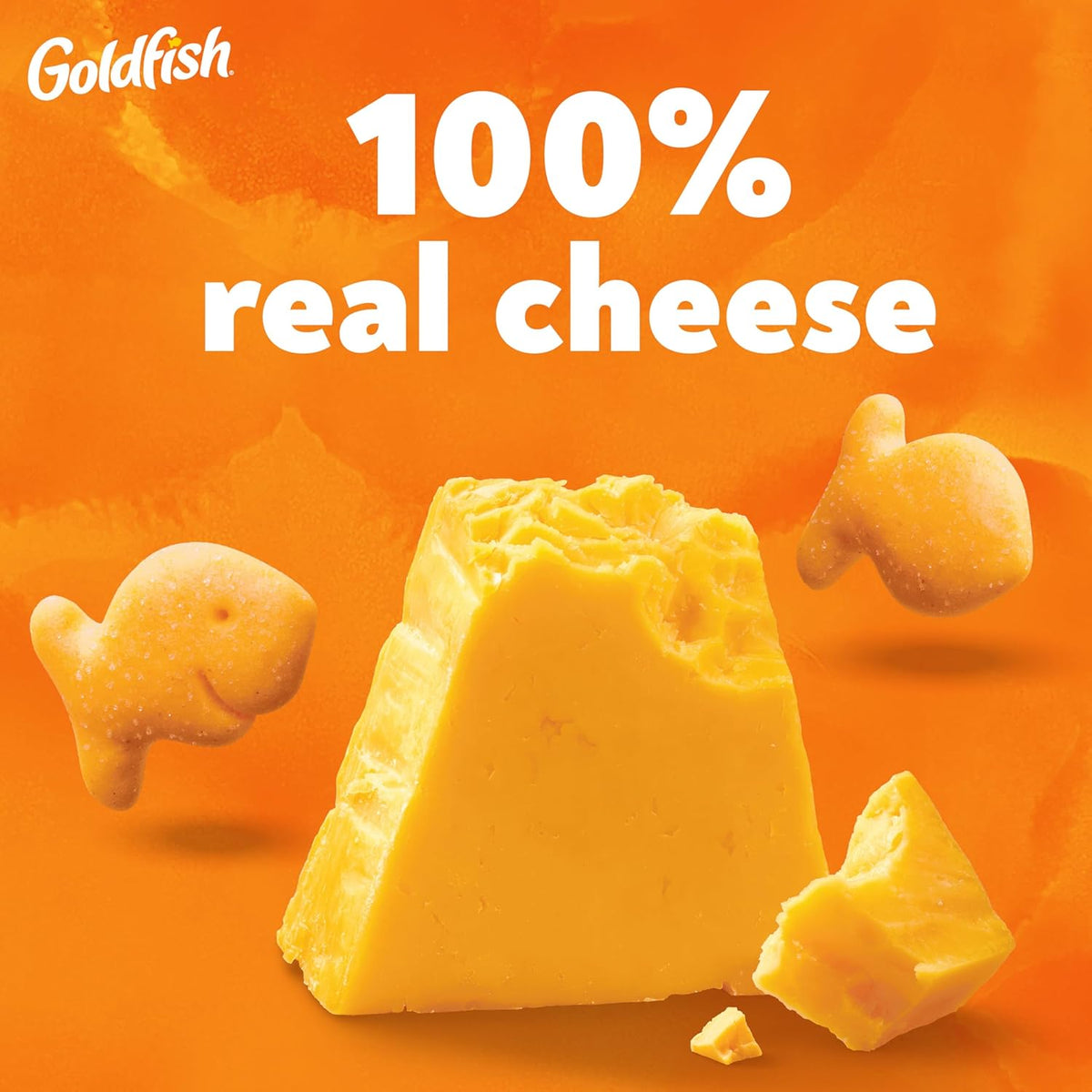 Goldfish classic cheddar crackers for lunchboxes
