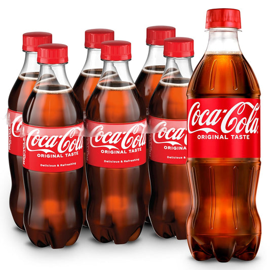 Coca-Cola classic soft drink bottle pack
