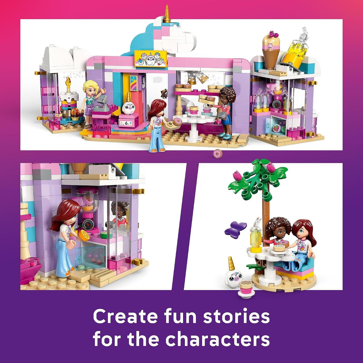 LEGO Unicorn Dream Café 475 piece building toy