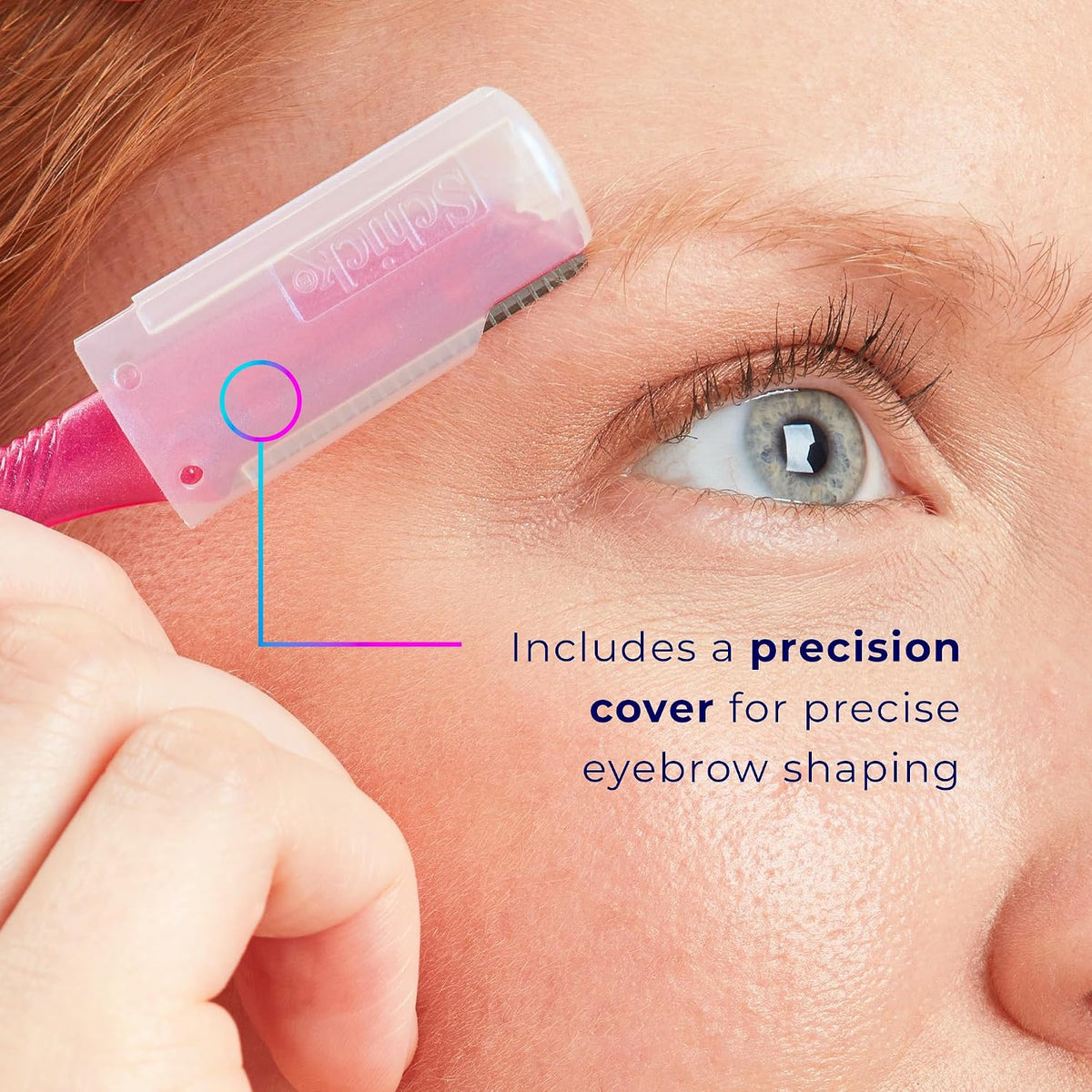 Schick disposable facial razors for smoothing skin