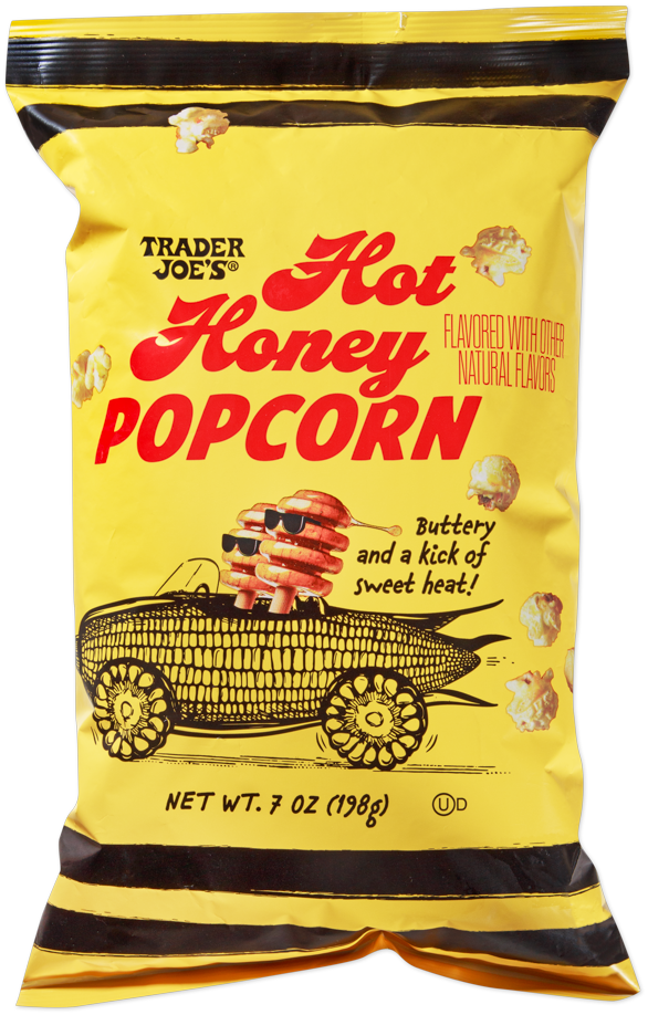 Trader Joe's Hot Honey Popcorn snack bag