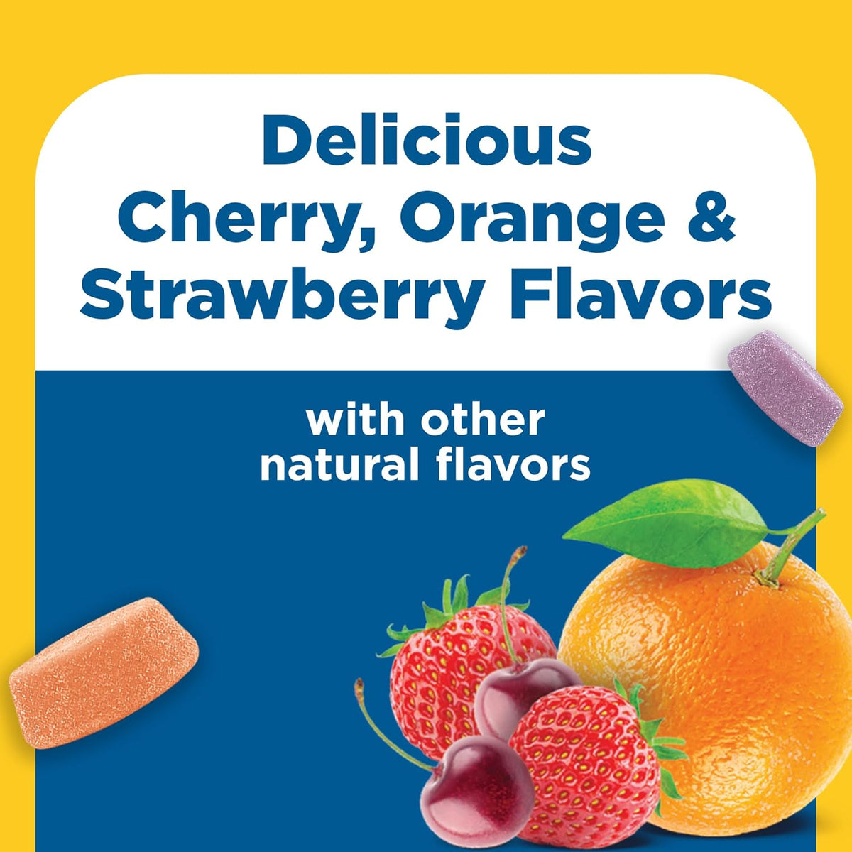 Nature Made gluten free calcium gummies 80 gummies