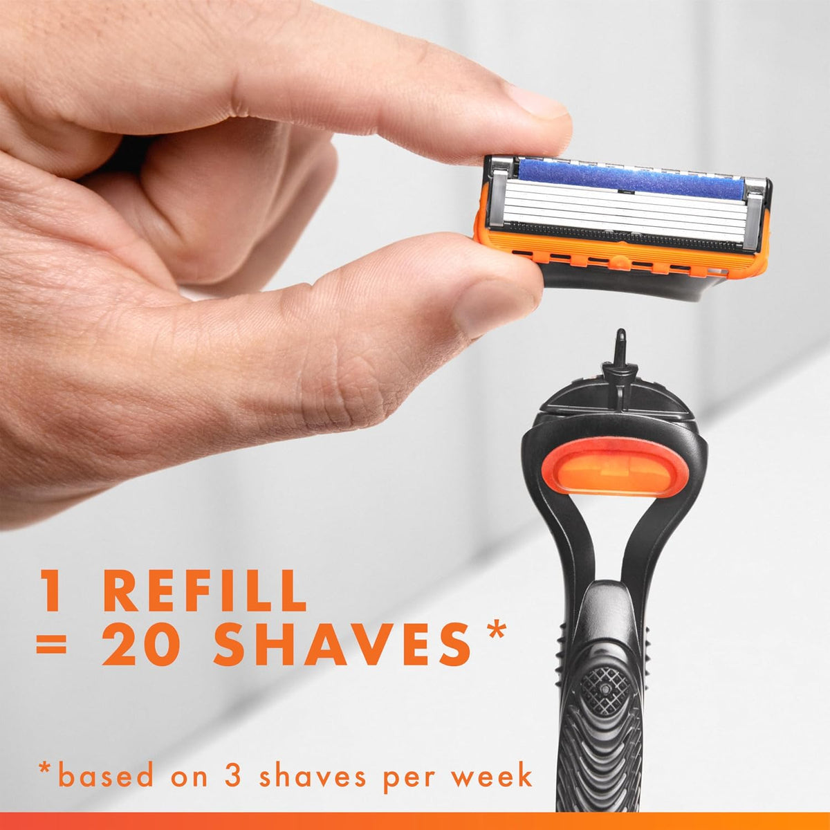 Gillette Fusion5 shaving refills for 5-blade handles