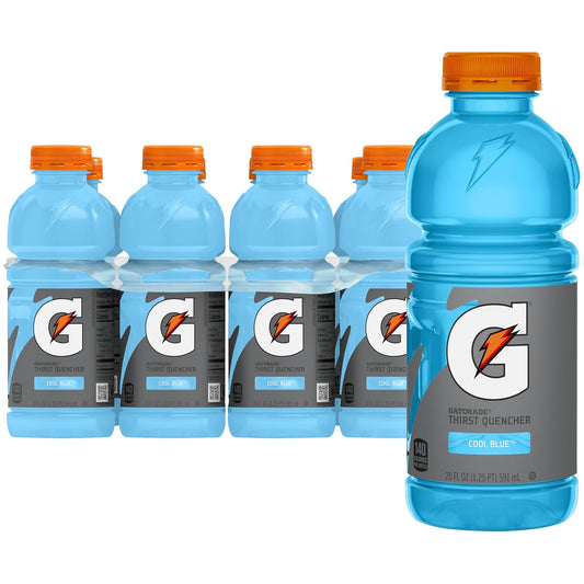 Gatorade Cool Blue sports drink bottles pack