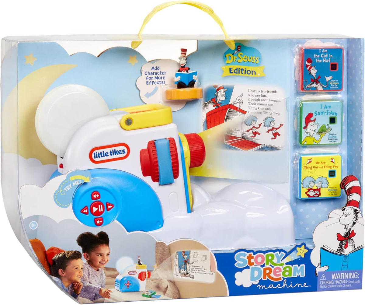 Portable kids story machine for bedtime and travel
