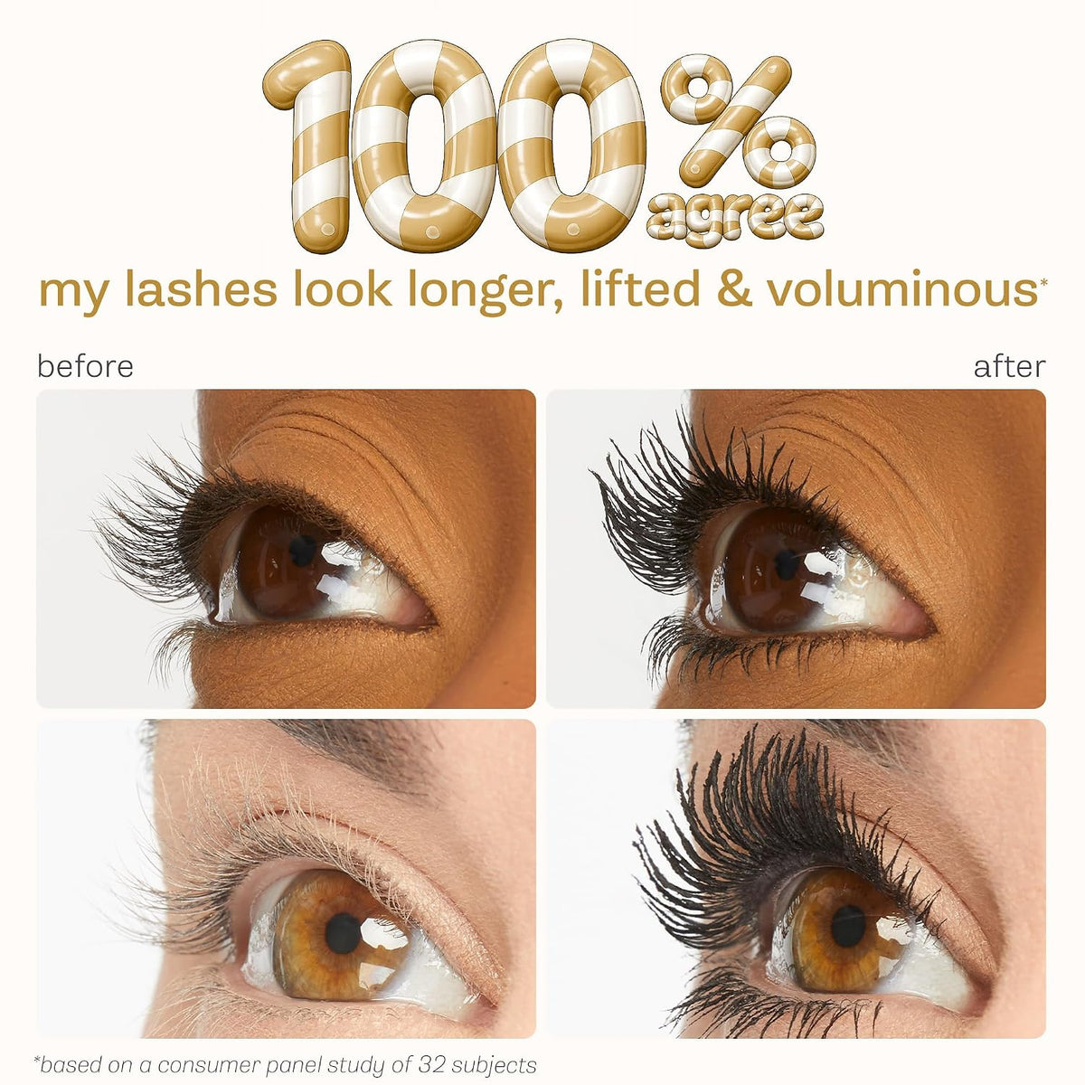 vegan cruelty-free tubing mascara by tarte
