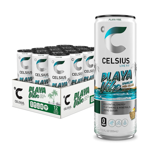 CELSIUS sugar free energy drink slim cans
