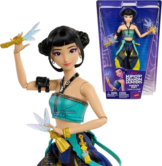 Mattel Rumi fashion doll with saingeom accessory