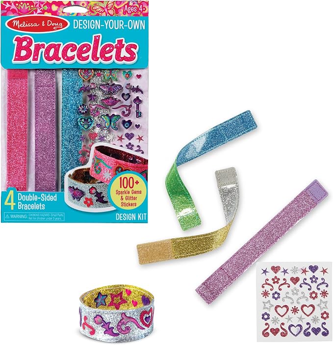 Melissa & Doug kids bracelet jewelry making craft kit