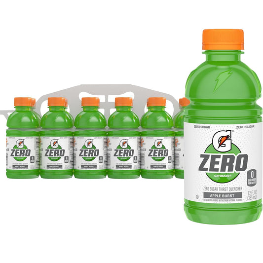 Gatorade Zero Apple Burst sports drink bottles
