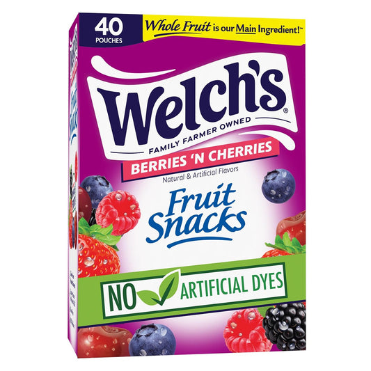 Welch's kids fruit snacks individual pouches