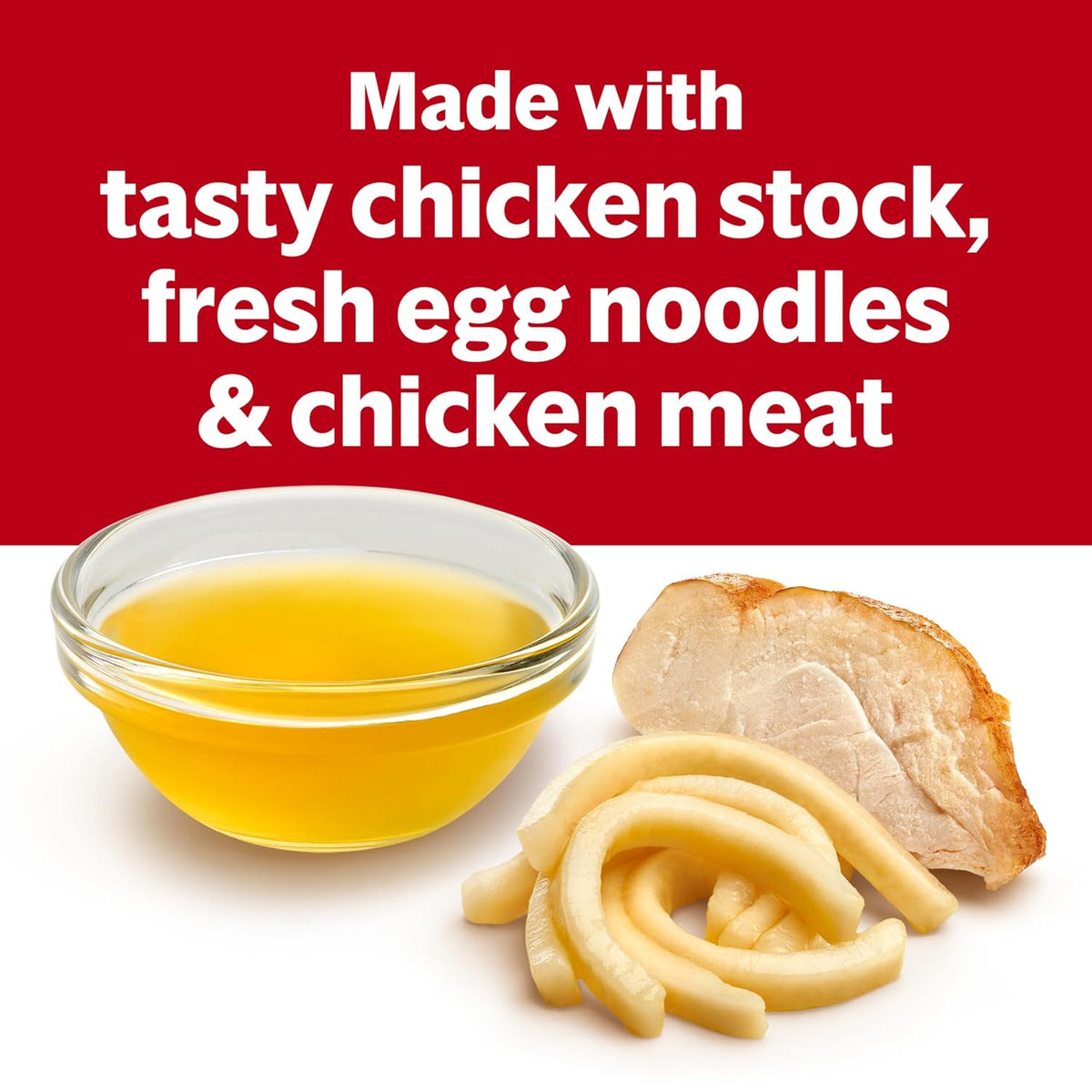 Four pack Campbell’s canned chicken soup