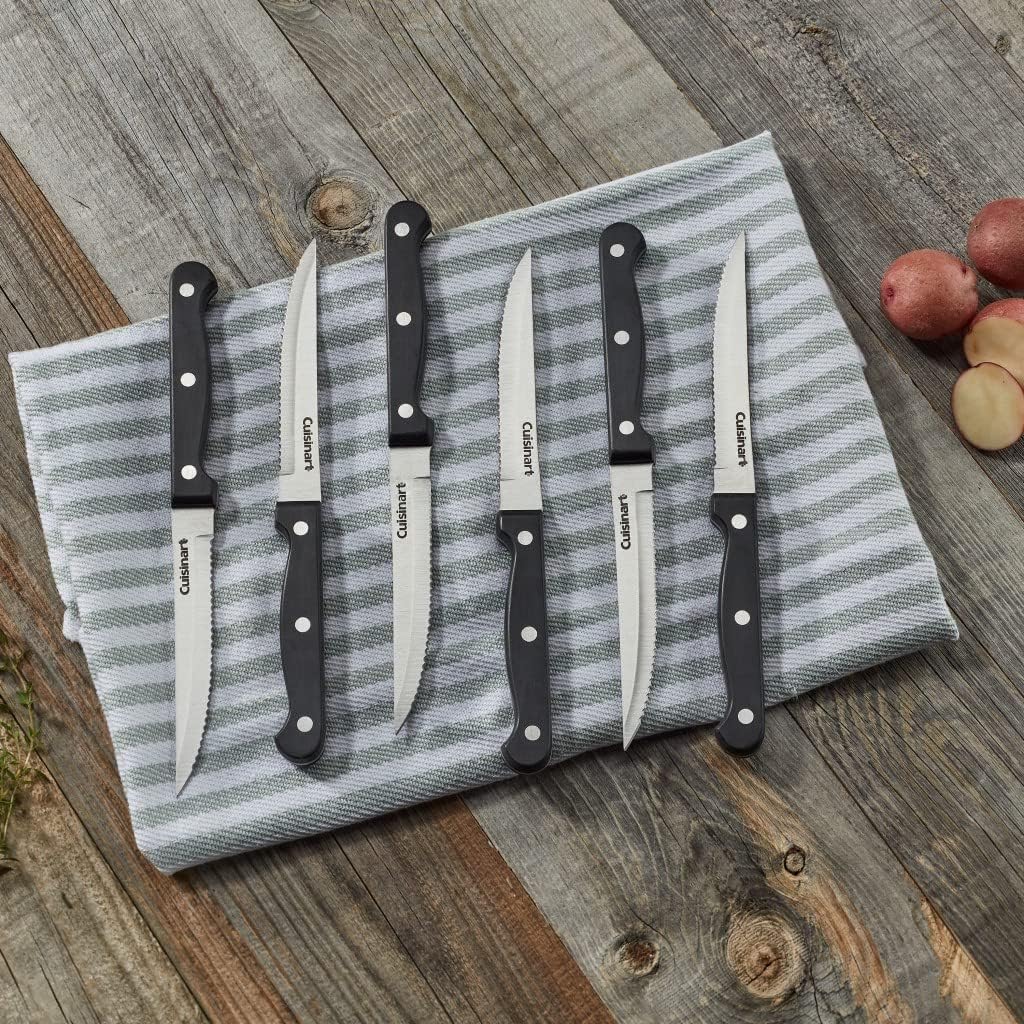 Cuisinart C77TR-6PSK stainless steak knife set