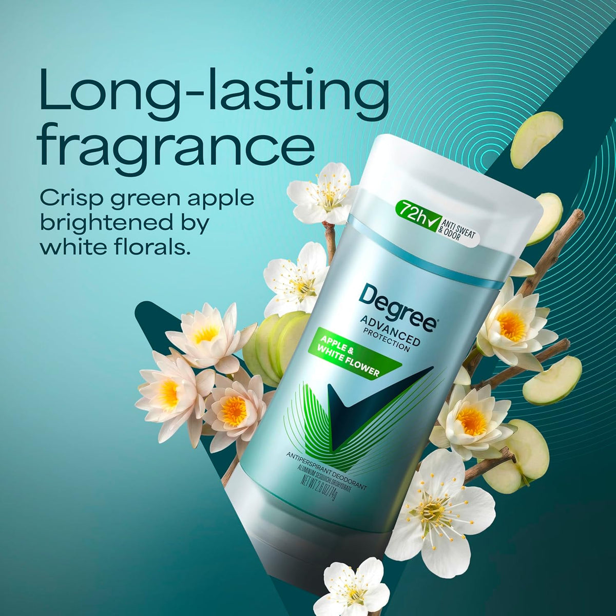 Fruity floral antiperspirant deodorant by Degree