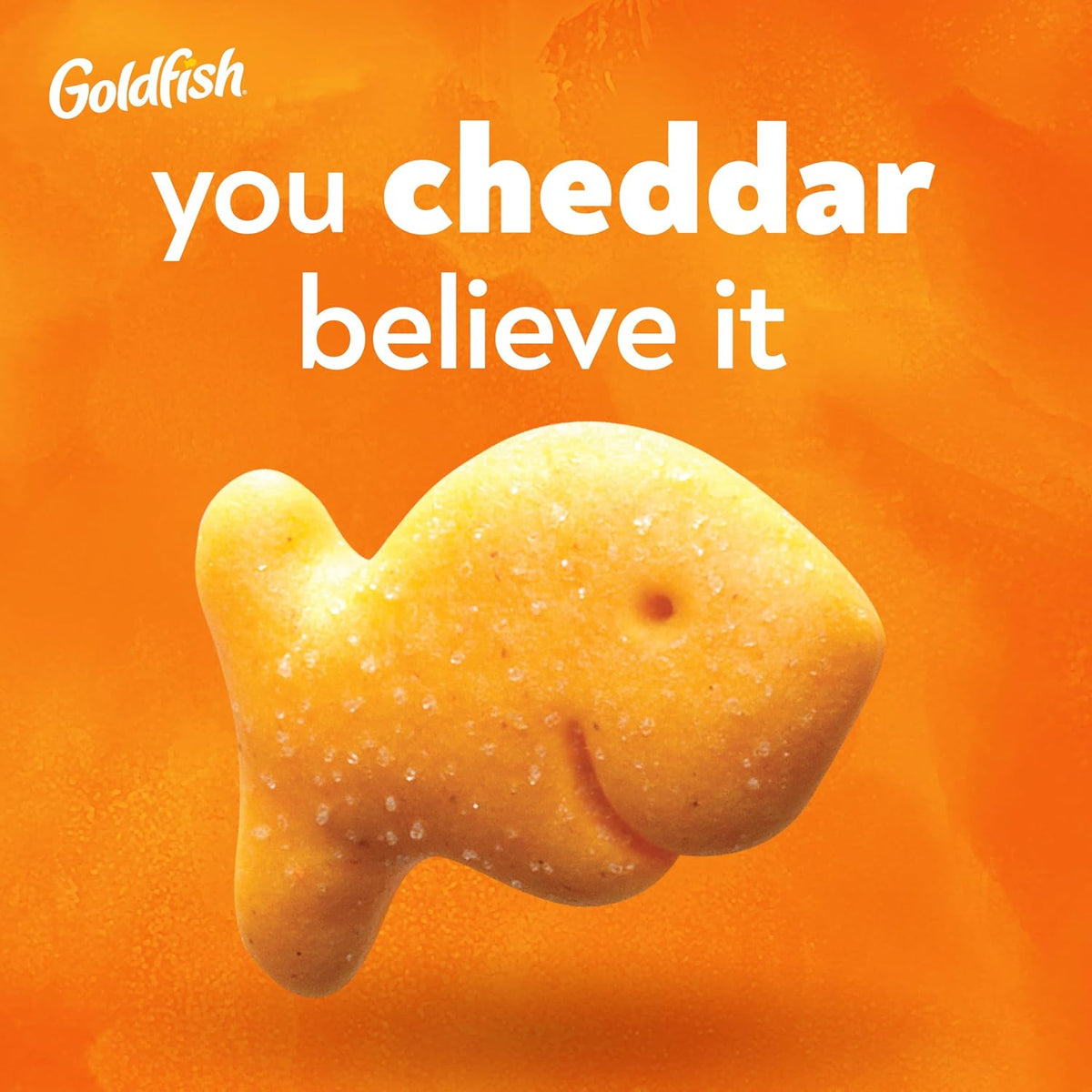 Goldfish Cheddar baked crackers pantry snack