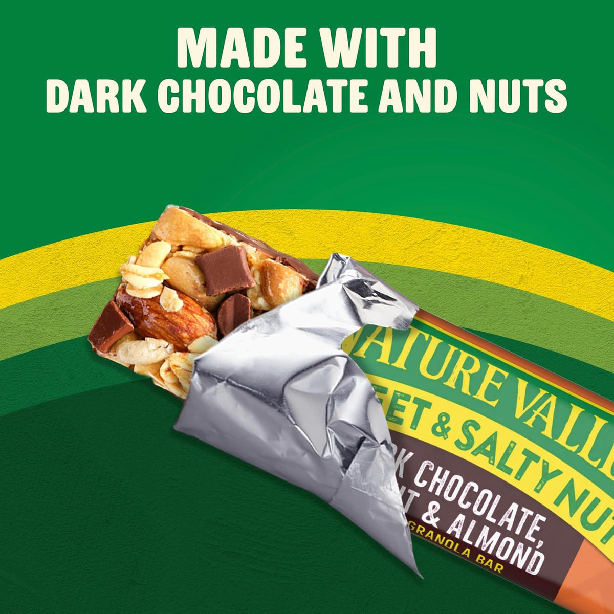 Nature Valley dark chocolate peanut almond snack bars, 7.2 oz