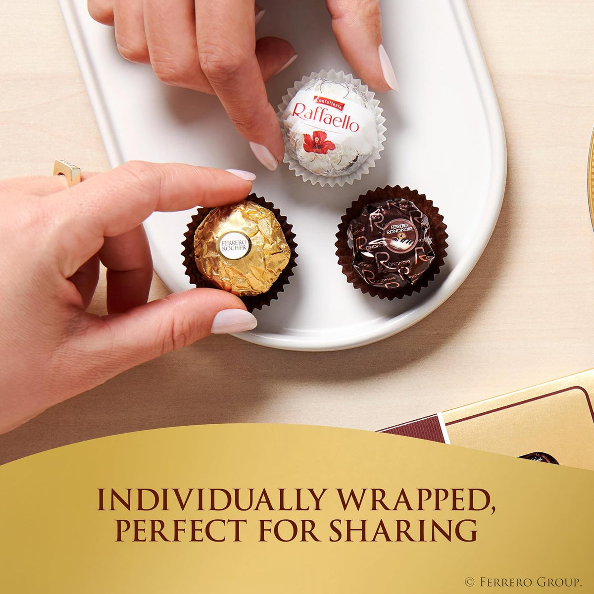 Ferrero Rocher chocolate assortment gift box