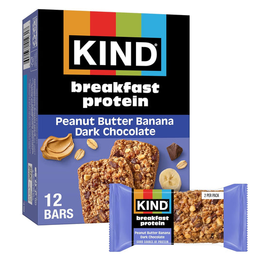KIND breakfast protein bars 6 count package