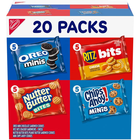 OREO Minis and cookie snack packs assortment