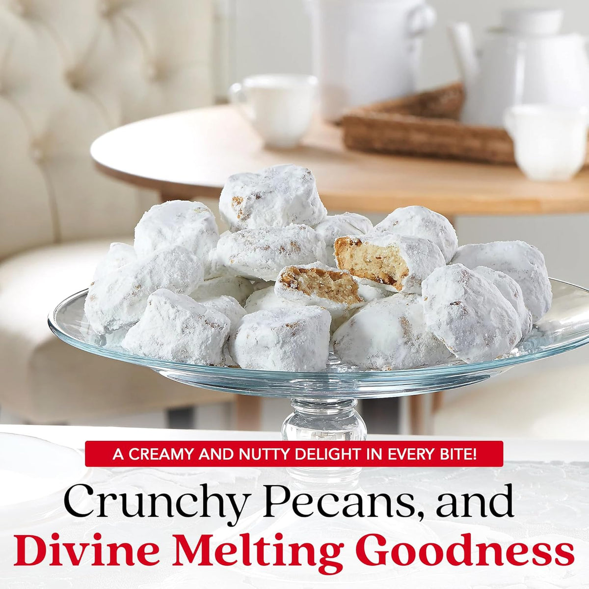 David's COOKIES 32oz butter pecan cookie assortment
