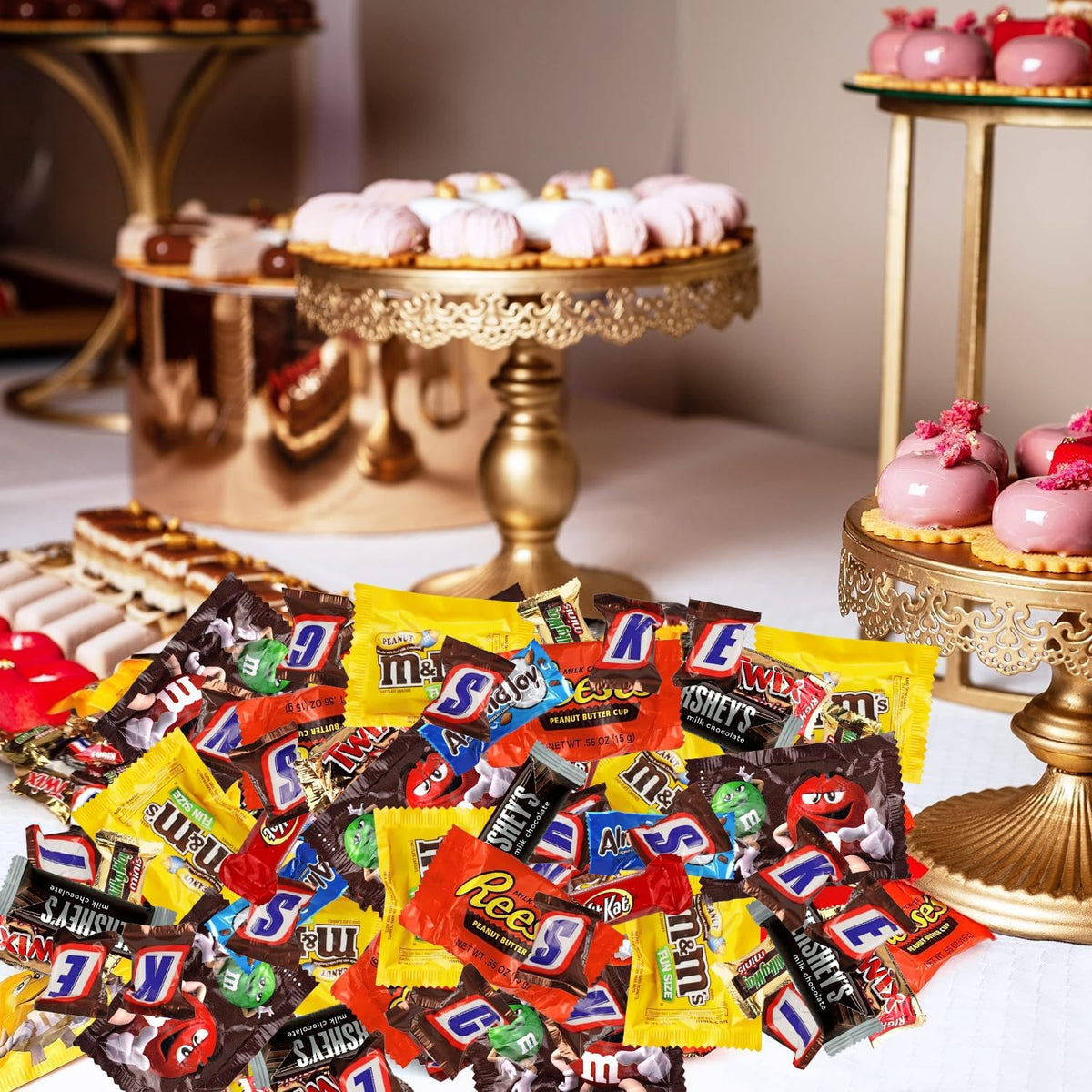 Bulk wrapped chocolate treats for gifting