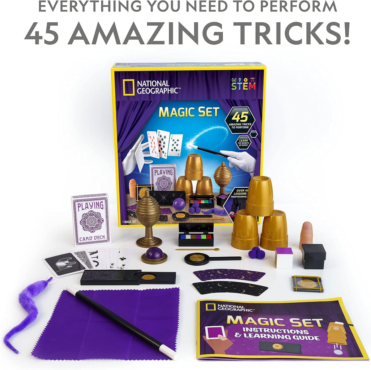National Geographic kids magic set for at-home shows