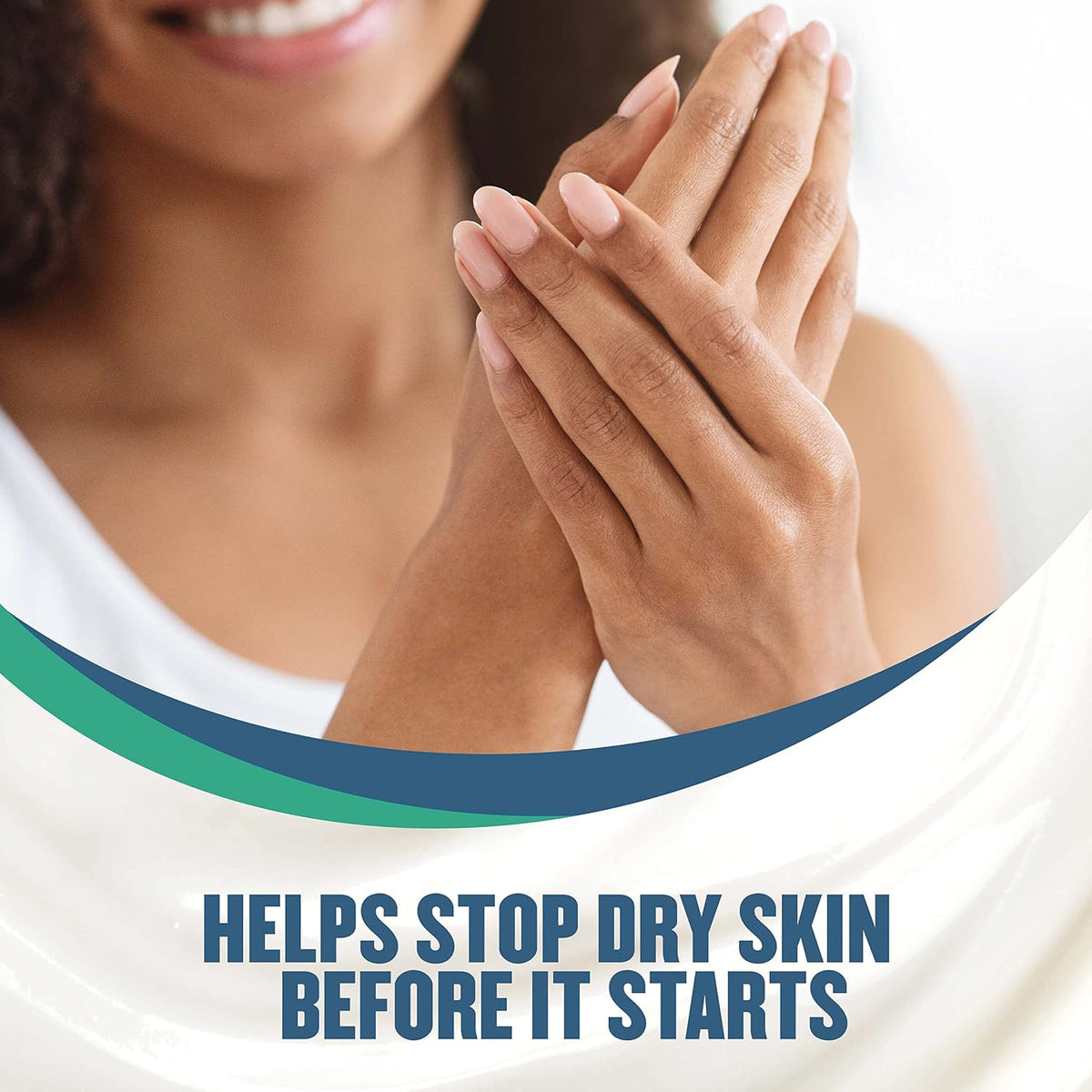 Dermatologist-tested Gold Bond hand lotion for daily use