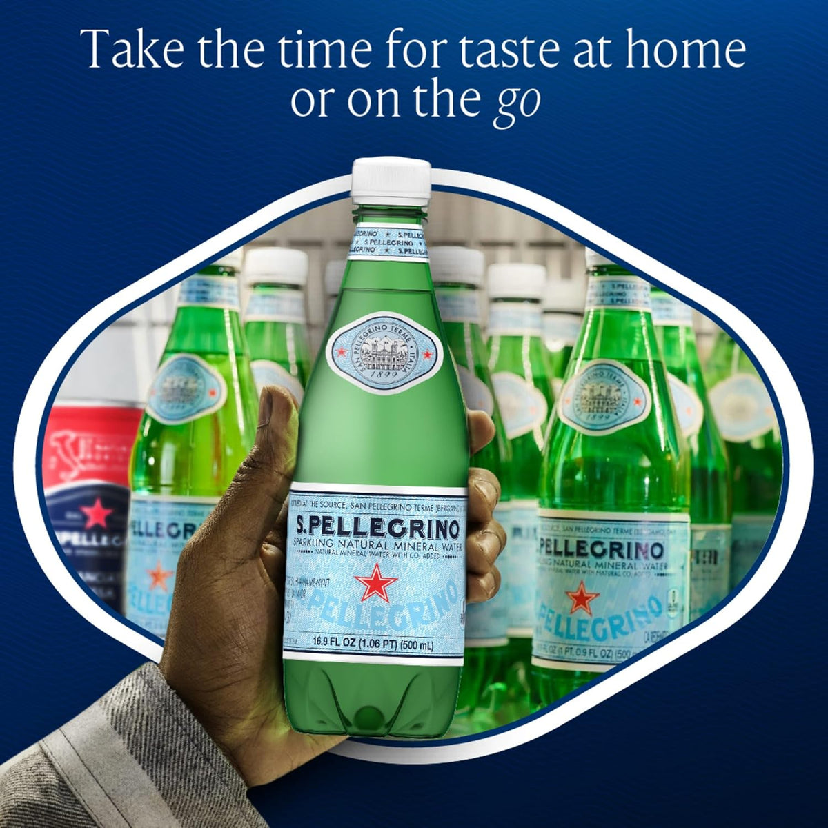 S.Pellegrino bottled sparkling water pack of 12