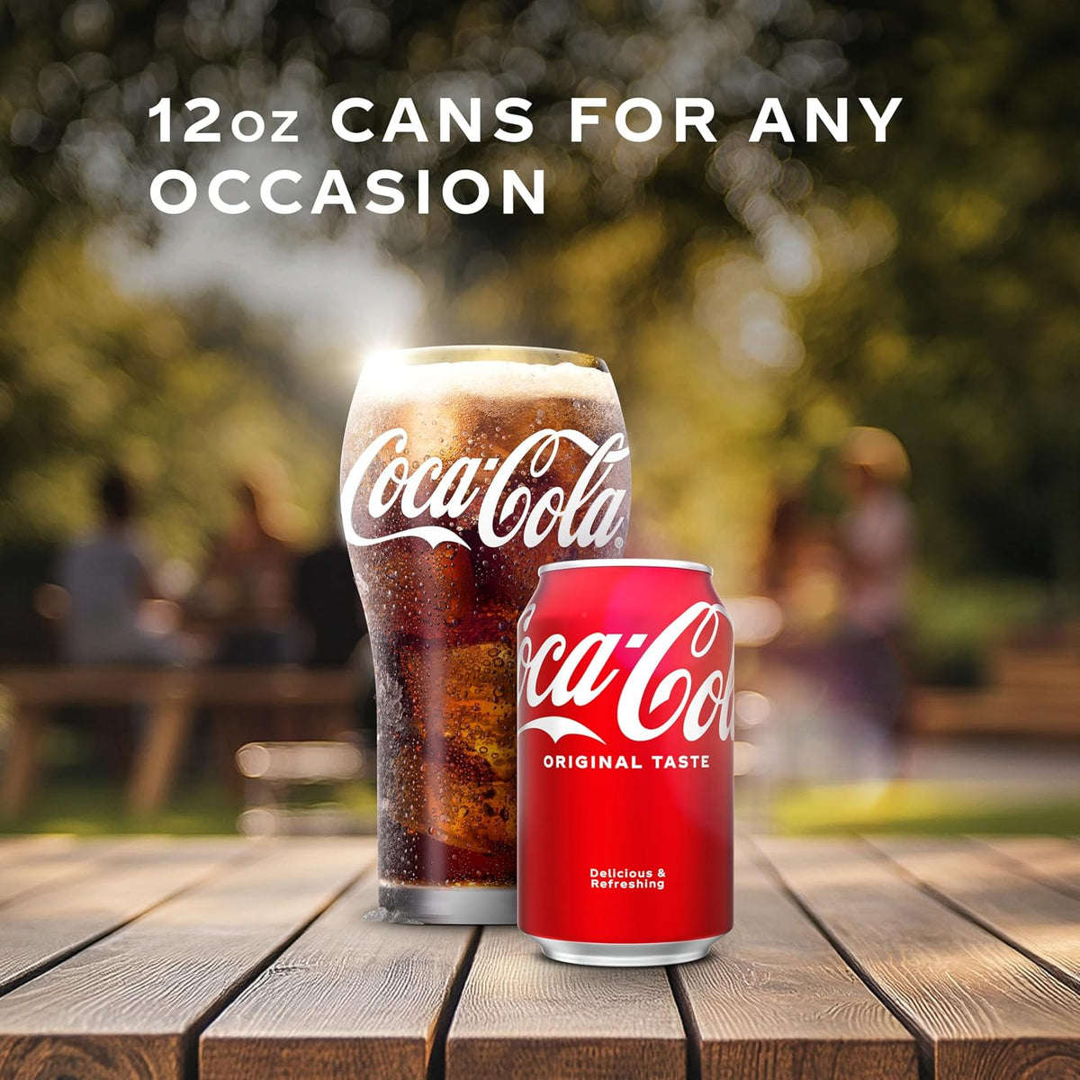 Coca-Cola fridge pack soft drink cans close up