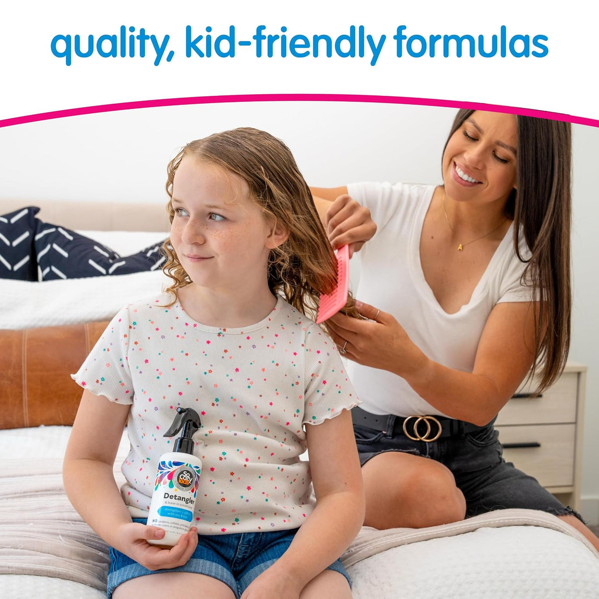 8 fl oz SO COZY kids detangler and conditioner spray