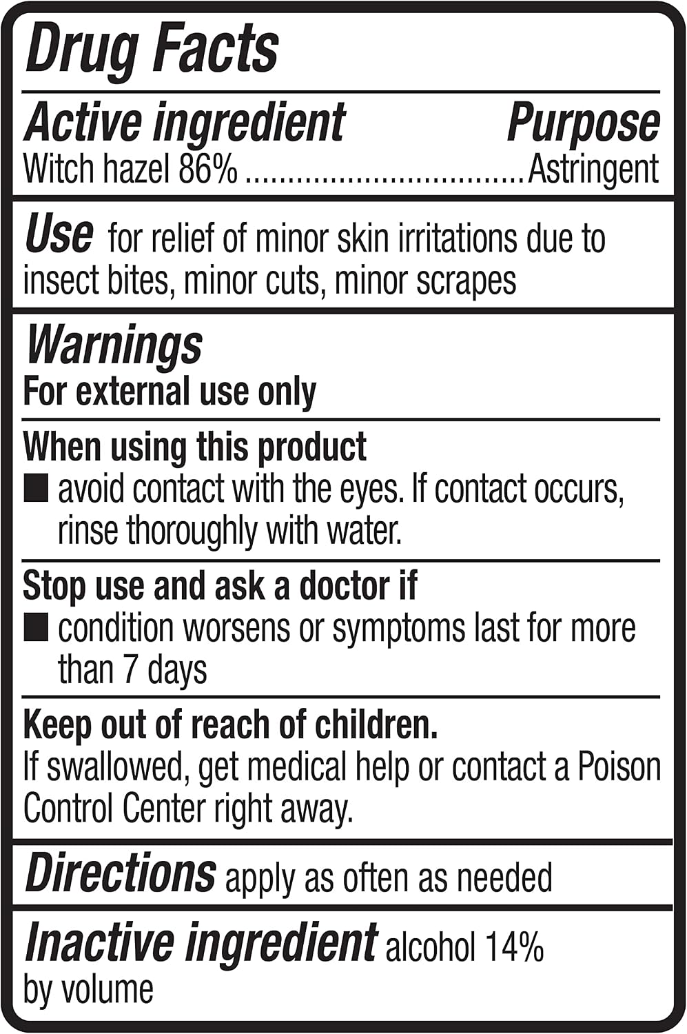 Non-drying face toner by Amazon Basics