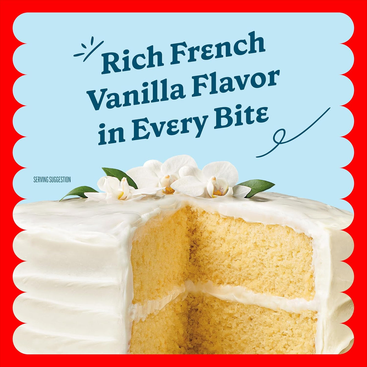 Super moist French vanilla cake mix pantry staple