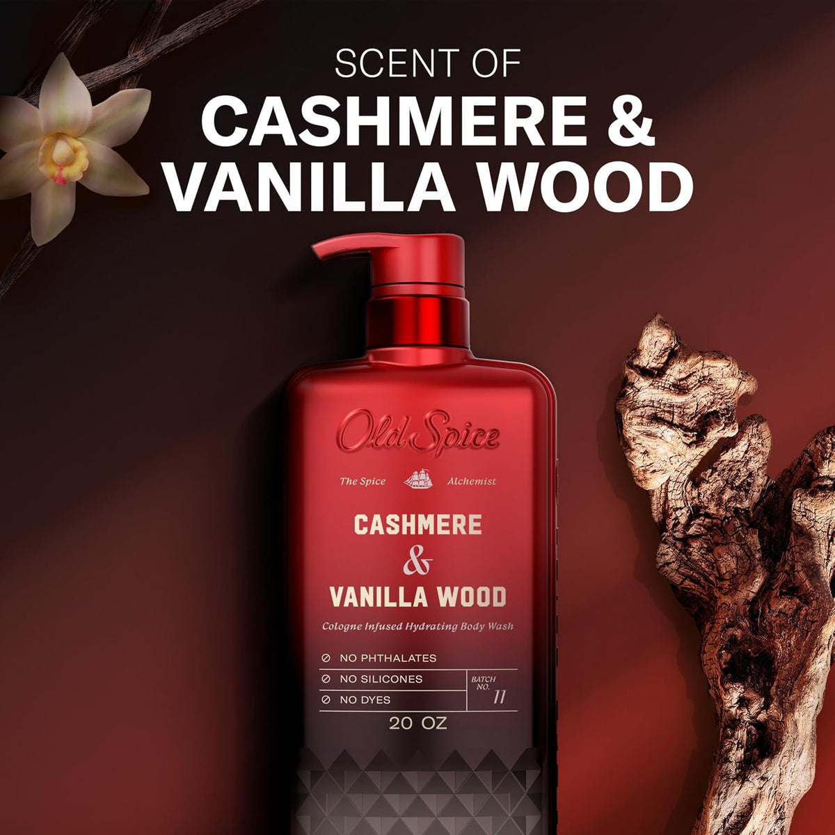 20 fl oz Old Spice body wash for men
