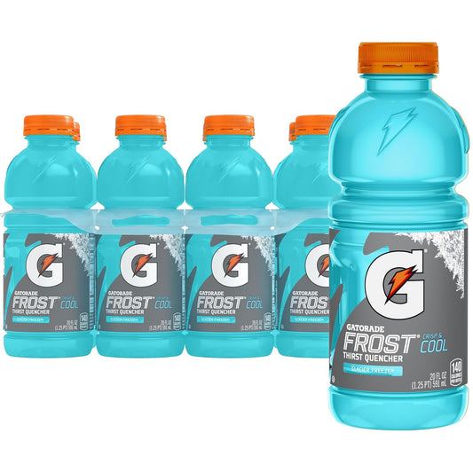 Gatorade Thirst Quencher Glacier Freeze bottles