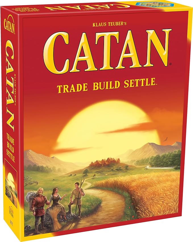 CATAN 6th Edition strategy board game components